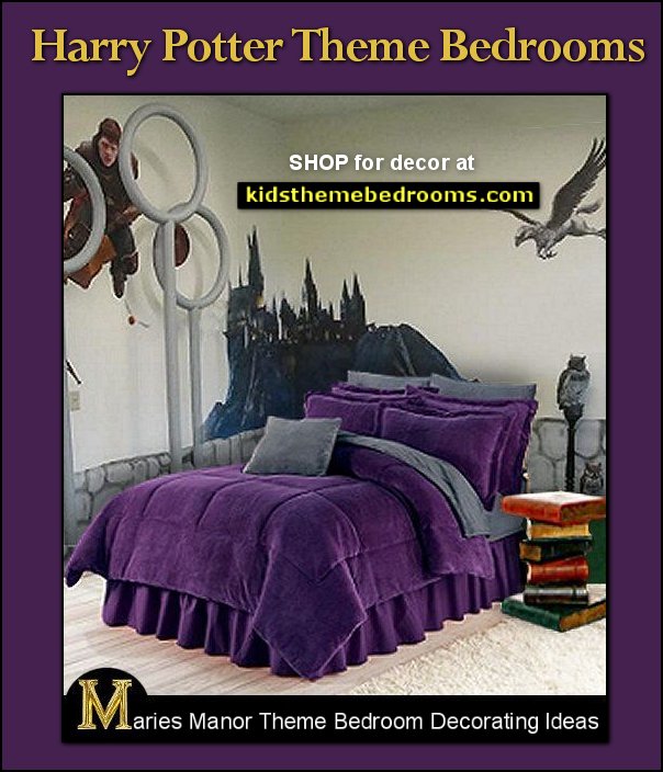 Harry potter bedroom decor 